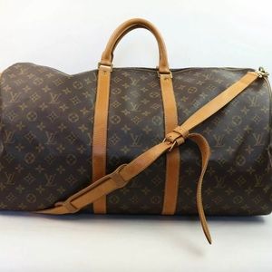 Authentic Louis Vuitton Boston Keepall 55